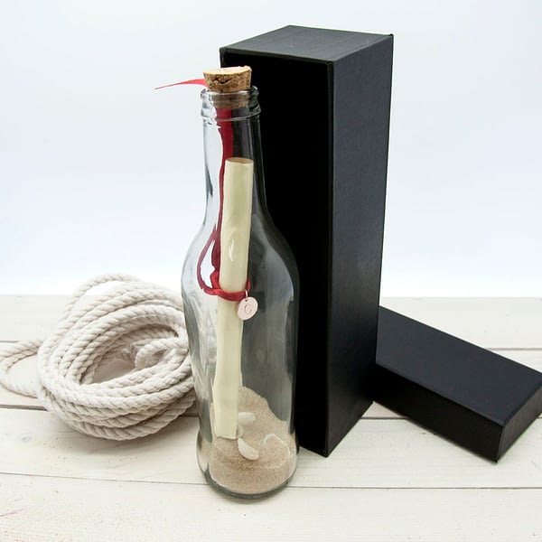 Luxury Message in a Bottle