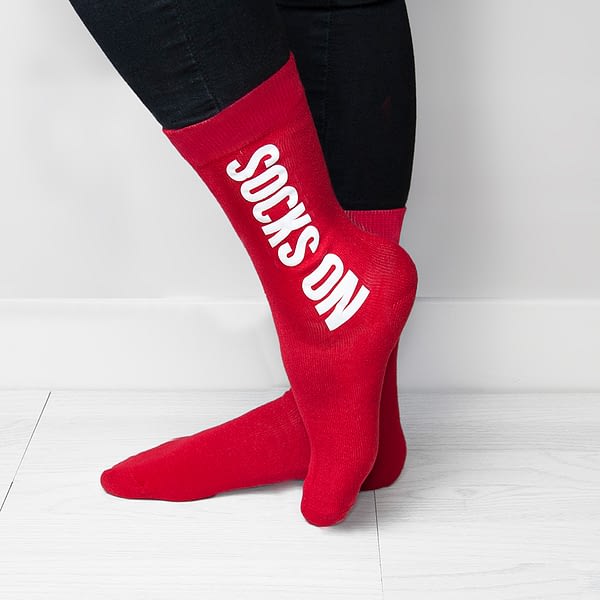 Personalised Cheeky Valentine's Socks