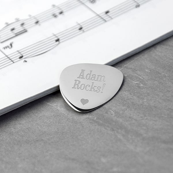 Personalised Romantic Plectrum