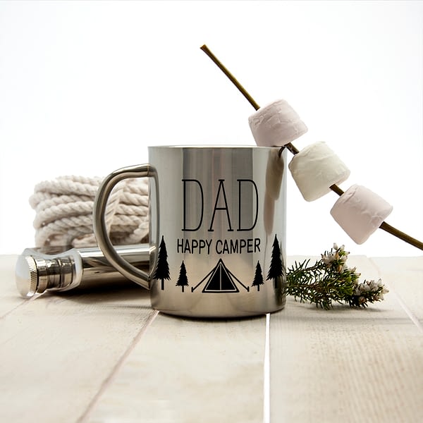 Dad's Happy Camper Outdoor Mug