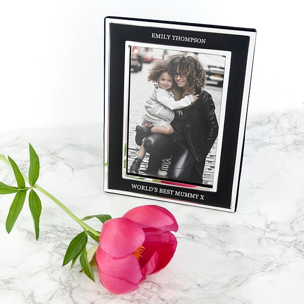 Personalised Silver Plated Mother's Day Frame