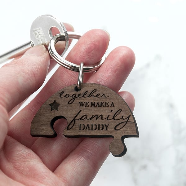 Personalised Family Together Keyring