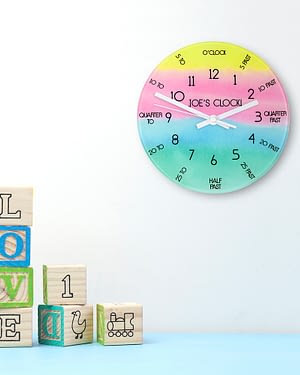 I Can Tell The Time! Personalised Wall Clock