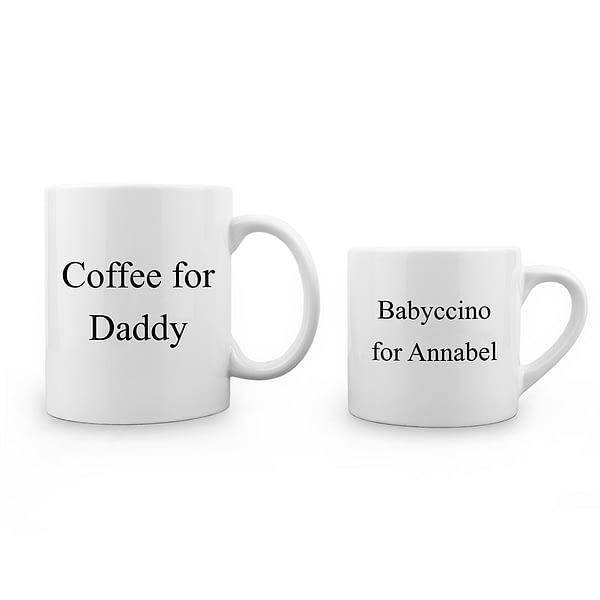 Personalised Daddy & Me Together Forever Mugs