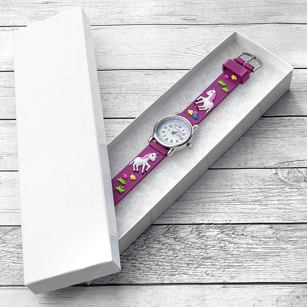 Kids Personalised Unicorn Watch