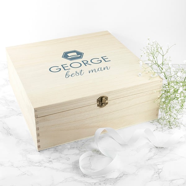 Personalised Classic Groomsman Box