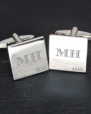 Pacific Style Best Man Cufflinks