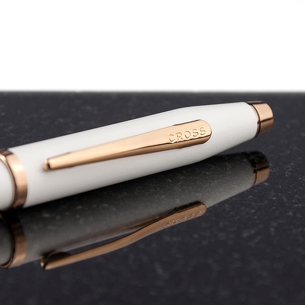 Personalised Cross Century II Pen in White