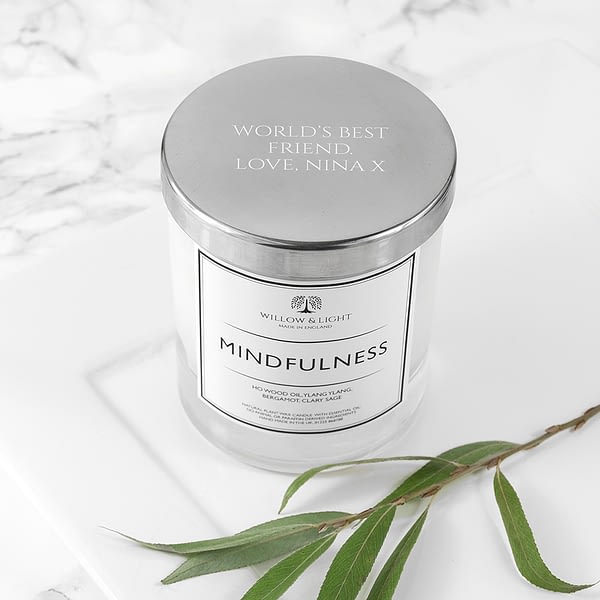 Personalised Mindfulness Candle