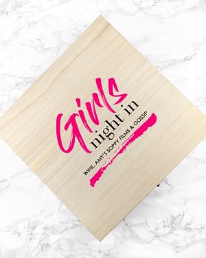 Personalised Girls' Night In Box