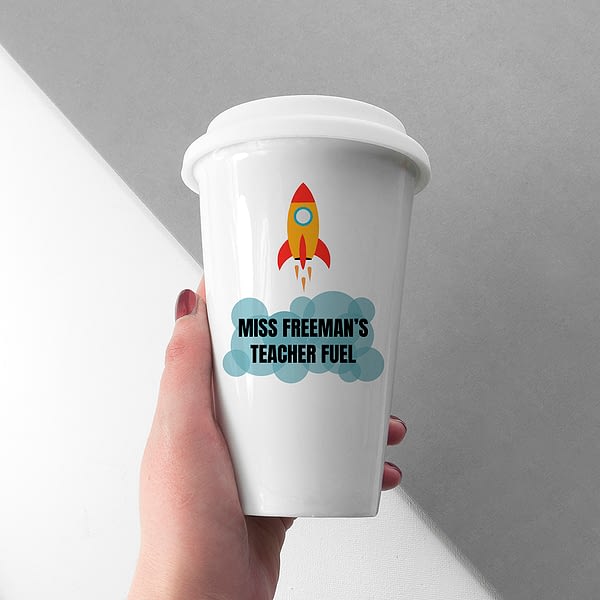 Personalised Teacher's Fuel Travel Mug