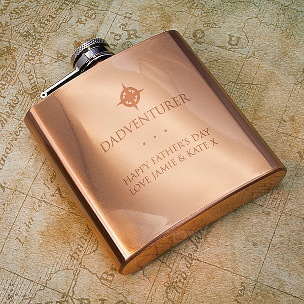 Dadventurer Hip Flask