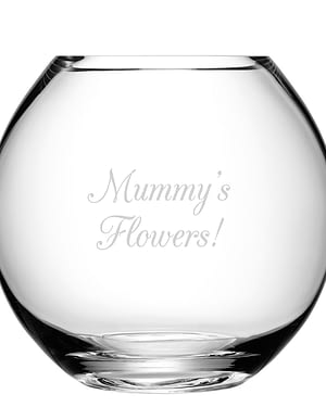 LSA Personalised Round Vase