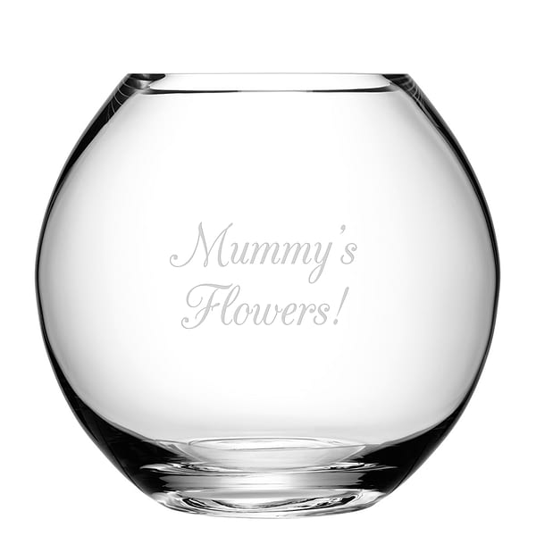 LSA Personalised Round Vase