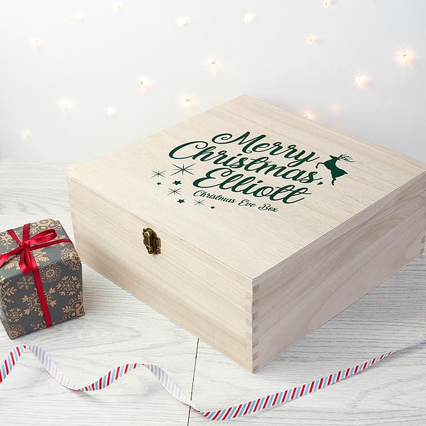 Personalised Rudolf Christmas Eve Box