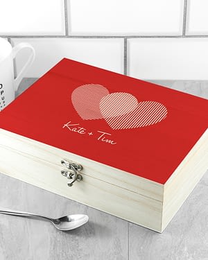 Personalised Venn Diagram Tea Box