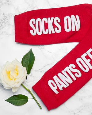 Personalised Cheeky Valentine's Socks