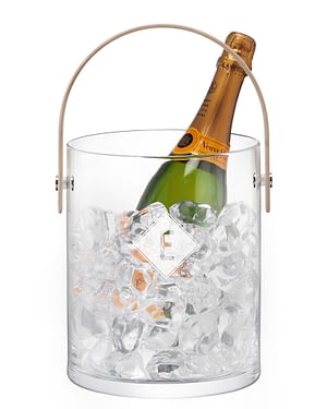 LSA Monogrammed Ash Handle Ice Bucket