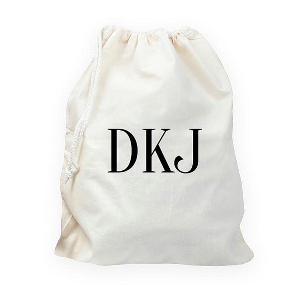 Personalised Cream Boot Bag