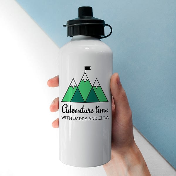 Personalised Adventure Time White Water Bottle