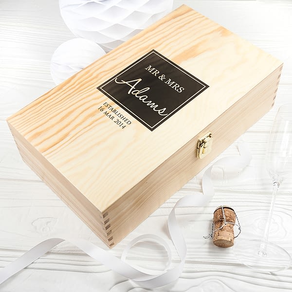 Mr & Mrs Couple - Double Wine Box