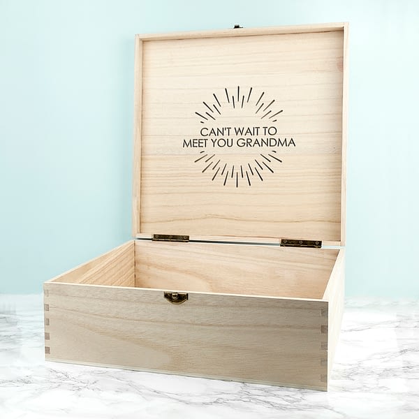 Personalised Surprise Announcement Box