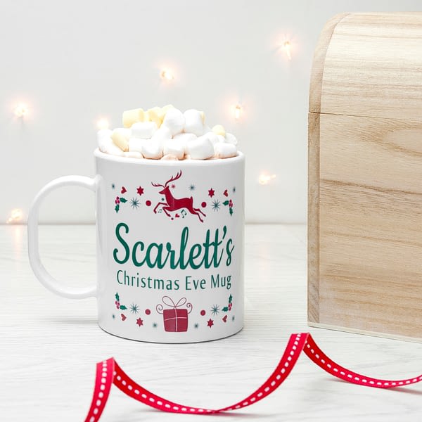 Personalised Children's Christmas Eve Mug