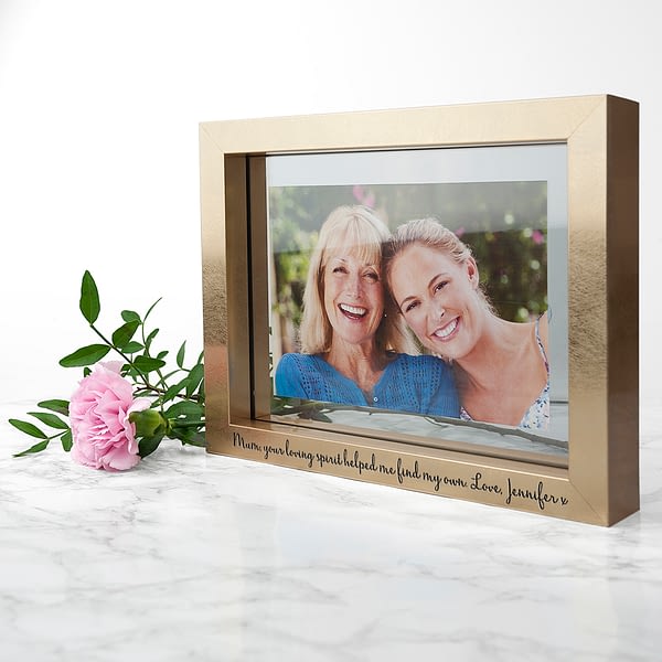 Personalised Metallic Photo Frame