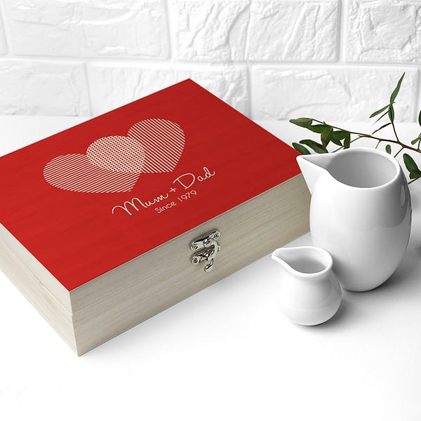 Personalised Venn Diagram Tea Box