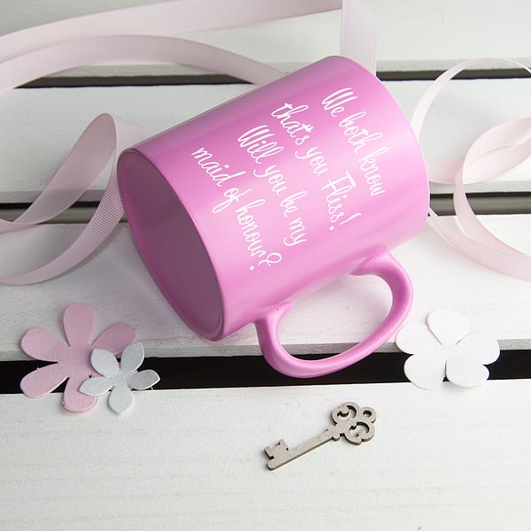 Personalised Can You Handle It Maid Of Honour Mug