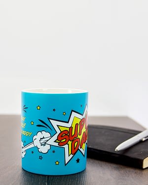 Superdad! Matte Coloured Mug