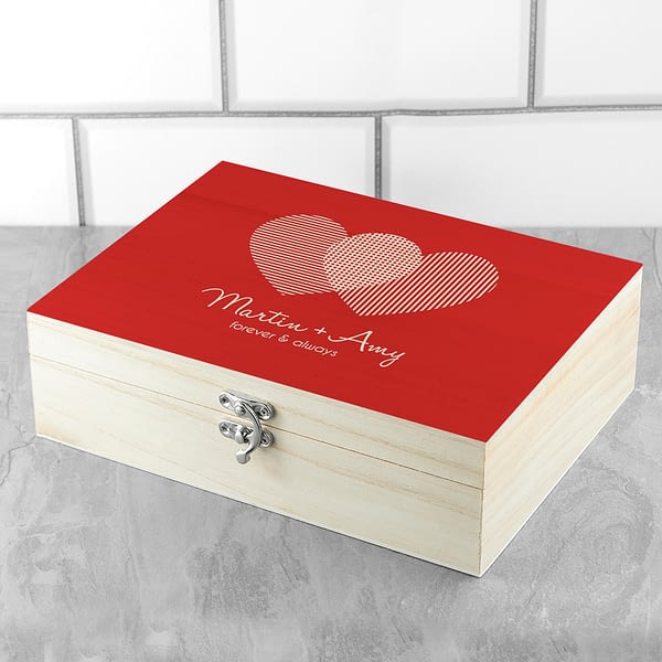 Personalised Venn Diagram Tea Box